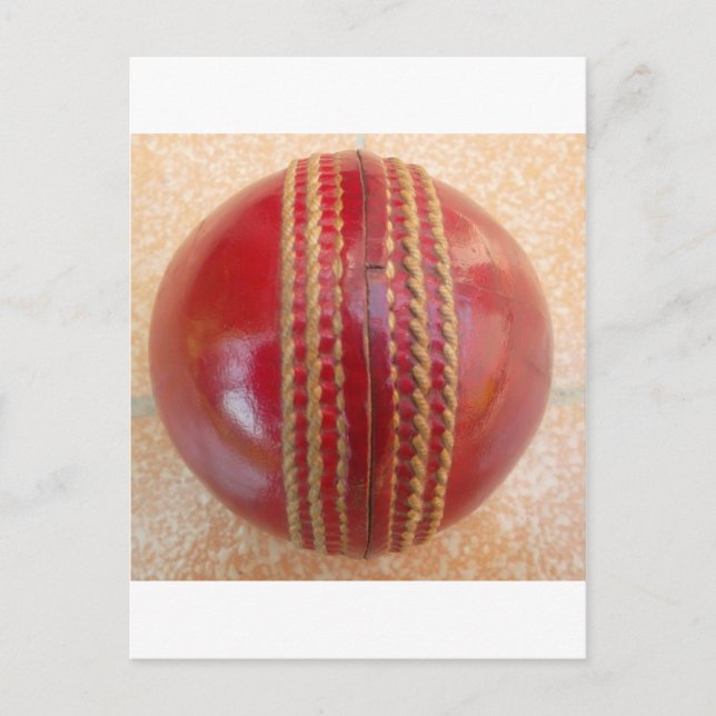 Crimson Stitch Focus: Nahes Up of Cricket's Heart Postkarte (Vorderseite)