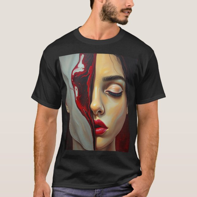 Crimson Veil T-Shirt (Vorderseite)