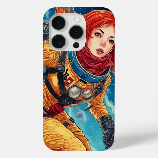 Crimson Voyager: Beyond the Stars Case-Mate iPhone Hülle (Rückseite)