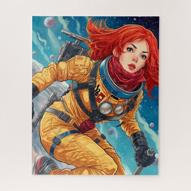 Crimson Voyager: Beyond the Stars Puzzle (Vertikal)