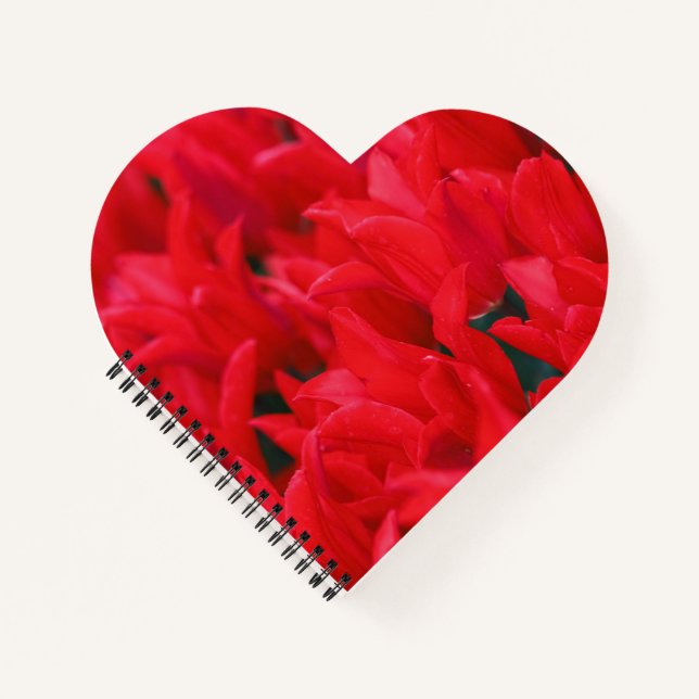 Crimson Waves Notizbuch (Vorderseite)