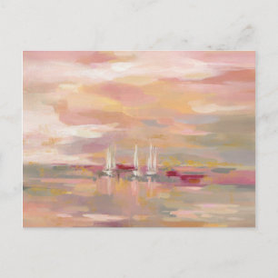 Crimson Waves Postkarte