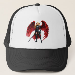 Crimson Wing – gefallene Engels Kriegerin. Truckerkappe