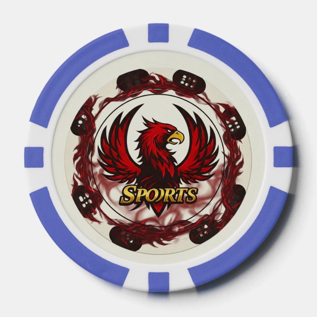 CrimsonCore: Poker Chip Designs aus der BD Verse (Vorderseite)