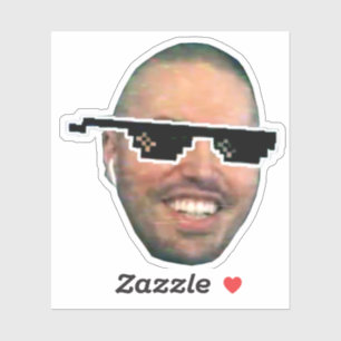 Crimulus crimulGangsta Twitch Emote Sticker