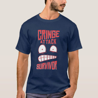 Cringe Attack Survivor Funny Pun Join Lovers T-Shirt
