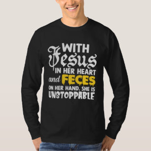 Cringe Jesus Meme seltsam spezifisch dumm komisch T-Shirt