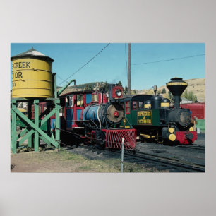 Cripple Creek, Victor Railway, Colorado, USA.A. Poster