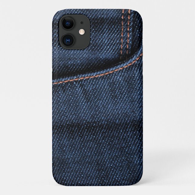 Crisp New Blue Jeans Pocket Case-Mate iPhone Hülle (Rückseite)