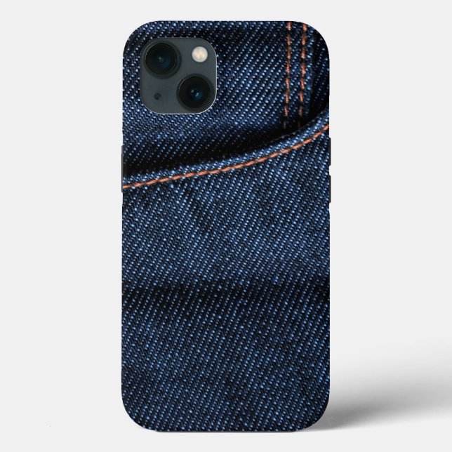 Crisp New Blue Jeans Pocket Case-Mate iPhone Hülle (Rückseite)