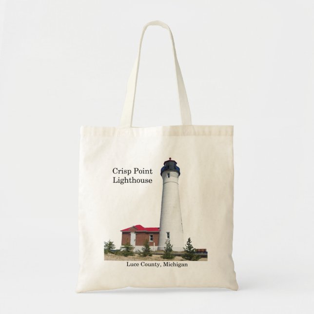 Crisp Point Lighthouse geschnitten Tasche (Vorne)