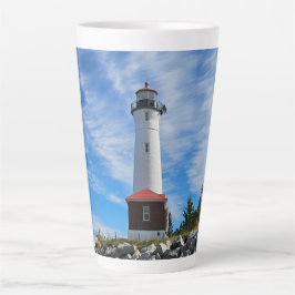 Crisp Point Lighthouse Milchtasse