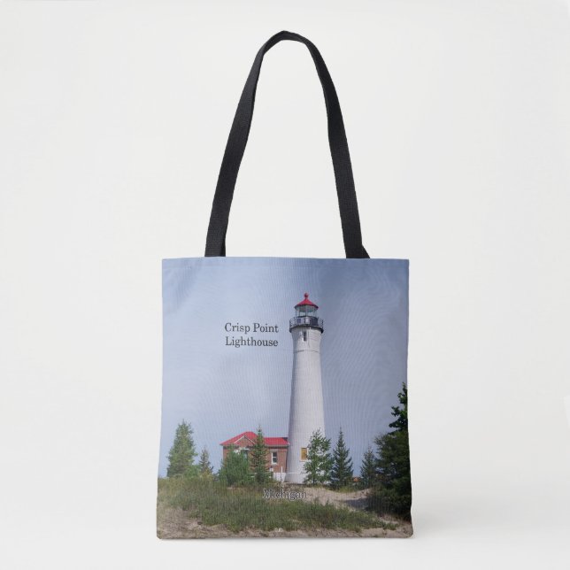 Crisp Point Lighthouse rund um die Tasche (Vorderseite)