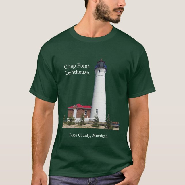 Crisp Point Lighthouse Shirt (Vorderseite)
