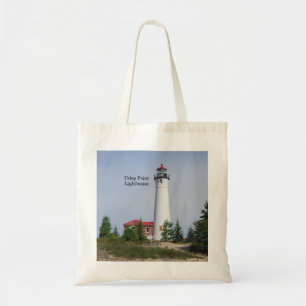 Crisp Point Lighthouse-Tasche Tragetasche