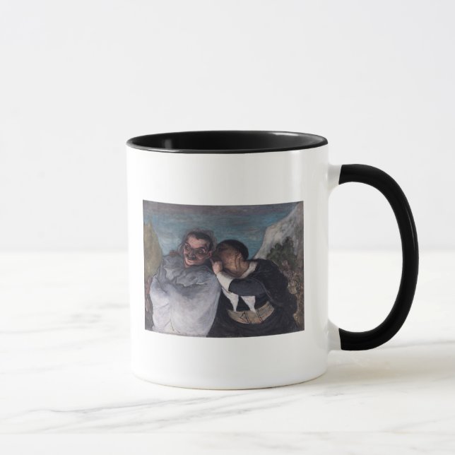 Crispin und Scapin Tasse (Rechts)