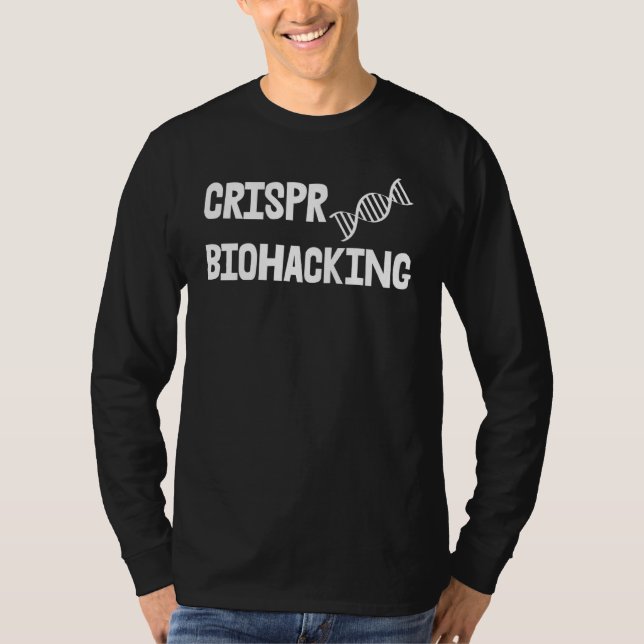 Crispr Biohacking T-Shirt (Vorderseite)