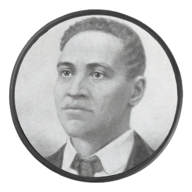 Crispus Attucks: Märtyrer der amerikanischen Revol Eishockey Puck (Vorderseite)