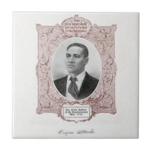 Crispus Attucks: Märtyrer der amerikanischen Revol Fliese