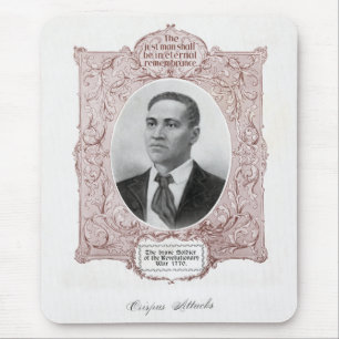 Crispus Attucks: Märtyrer der amerikanischen Revol Mousepad