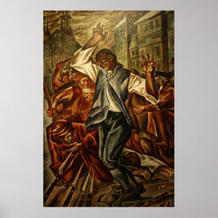 Crispus Attucks von Herschel Levit Poster