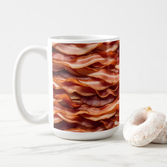 Crispy Bacon  Kaffeetasse (Mit Donut)