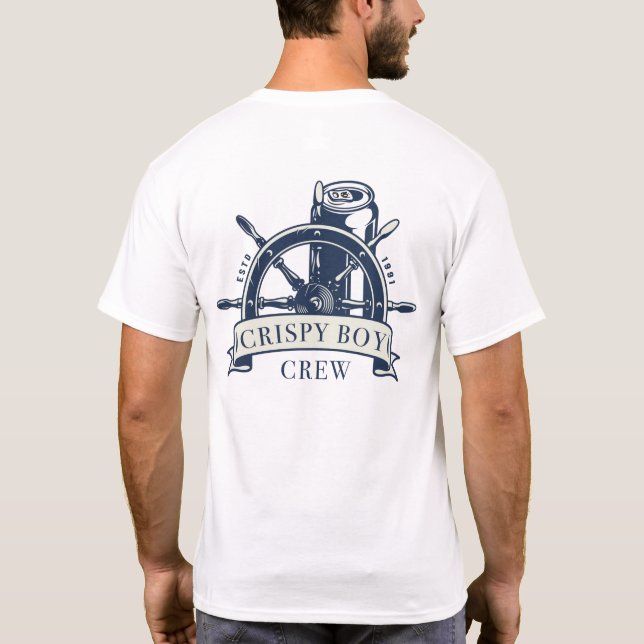 Crispy Boy Crew T-Shirt (Rückseite)