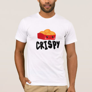 Crispy Chicken Nuggets Foodie T-Shirt