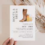 CRISTAL Boots & Brews Couples Einladung<br><div class="desc">Cristal Collection - eine atemberaubende und minimalistische Kollektion mit einem modernen Kalligraphie-Schriftart, der elegant und stilvoll zugleich ist. Diese Kollektion bietet ein zeitloses und elegantes Design, das perfekt für jede Veranstaltung geeignet ist, von Hochzeiten bis hin zu Babyduschen und allem dazwischen. Genießen Sie die Eleganz und Eleganz der Cristal Collection...</div>