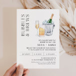 CRISTAL Bubbles & Brews Paare Einladung Dusche<br><div class="desc">Cristal Collection - eine atemberaubende und minimalistische Kollektion mit einem modernen Kalligraphie-Schriftart, der elegant und stilvoll zugleich ist. Diese Kollektion bietet ein zeitloses und elegantes Design, das perfekt für jede Veranstaltung geeignet ist, von Hochzeiten bis hin zu Babyduschen und allem dazwischen. Genießen Sie die Eleganz und Eleganz der Cristal Collection...</div>