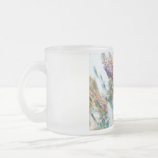 Cristal flower mug ♡ Taza de vidrio flores  Mattglastasse