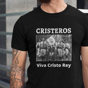 Cristeros Viva Cristo Rey katholisch T-Shirt