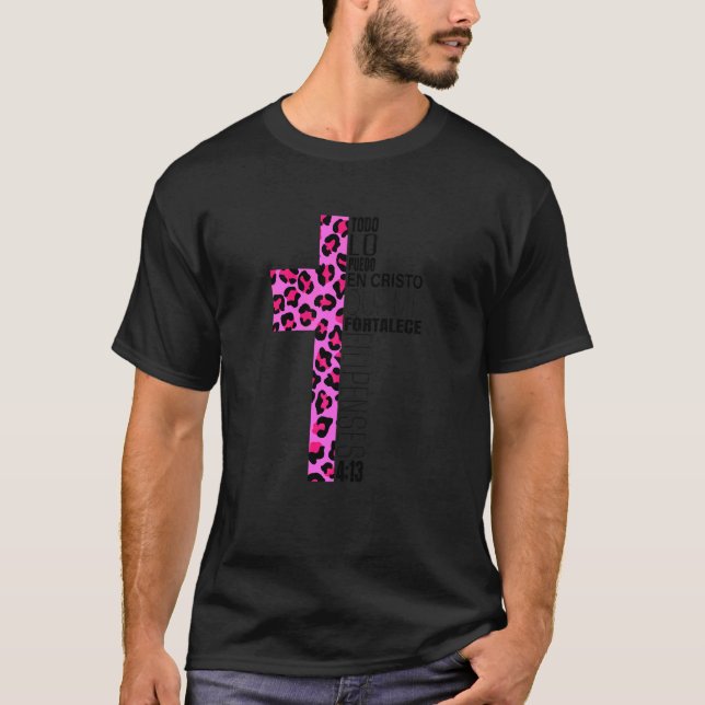 Cristianas en Espanol Texto Biblico Mamá Mujer Wel T-Shirt (Vorderseite)