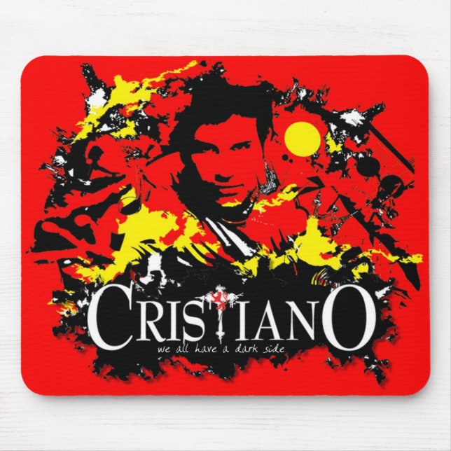 CRISTIANO Rocks! Mousepad (Vorne)