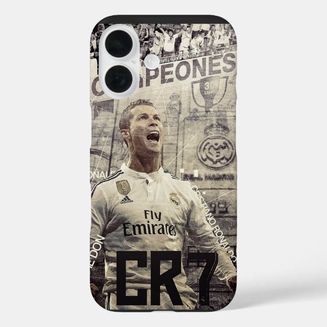 Cristiano Ronaldo Case-Mate iPhone Hülle (Rückseite)