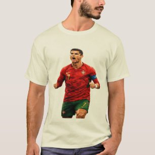 Cristiano Ronaldo Portugal Fußball-Legende Grafik T-Shirt