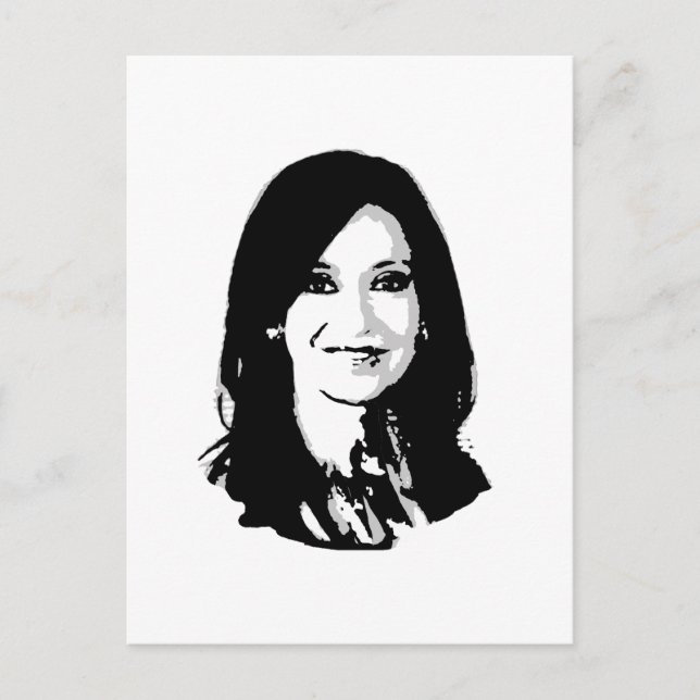Cristina Fernandez de Kirchner Postkarte (Vorderseite)