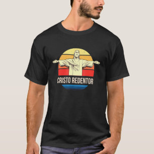 Cristo Redentor aus Rio de Janeiro in Brasilien T-Shirt