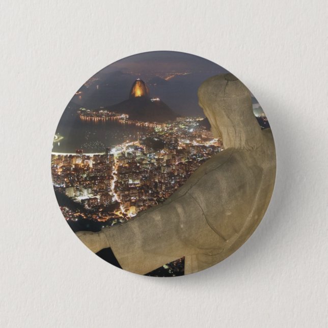 Cristo Redentor Button (Vorderseite)