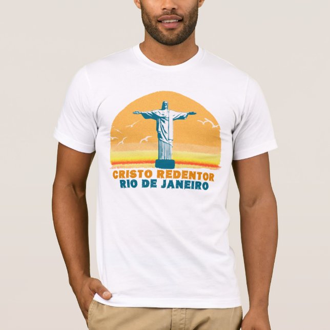 CRISTO REDENTOR Rio De Janeiro T-Shirt (Vorderseite)