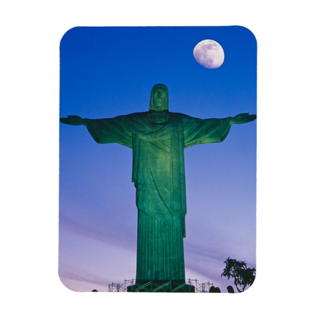 Cristo Redentor Statue| Rio de Janeiro Brasilien Magnet (Vertikal)