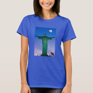 Cristo Redentor Statue Rio de Janeiro Brasilien T-Shirt