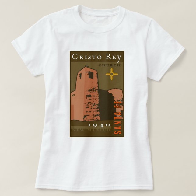 Cristo Rey Kirche T-Shirt (Design vorne)