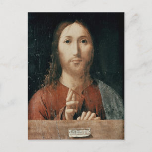 Cristo Salvator Mundi, 1465 Postkarte