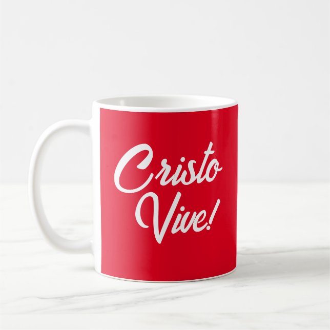 CRISTO VIVE! KAFFEETASSE (Links)