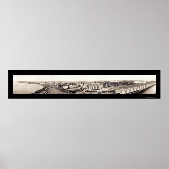 Cristobal Colon Panama Foto 1936 Poster (Vorne)