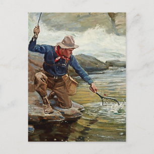 "Critical Moment" von Philip R Goodwin Postkarte