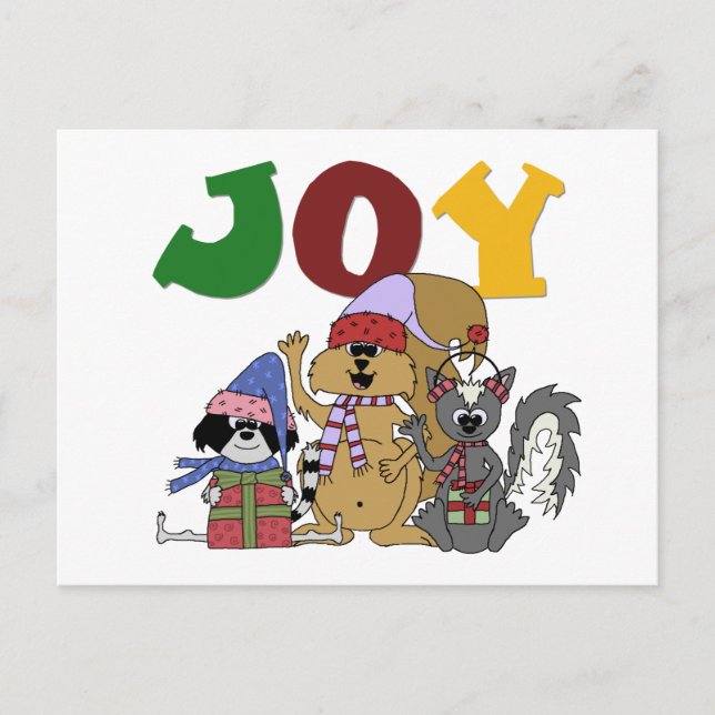 Critter Joy Tshirts und Geschenke Postkarte (Vorderseite)