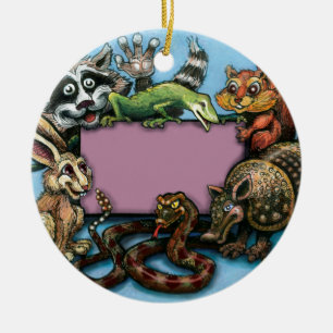 Critter Keramik Ornament