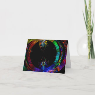 Critter Liebe Rainbow Art Karte